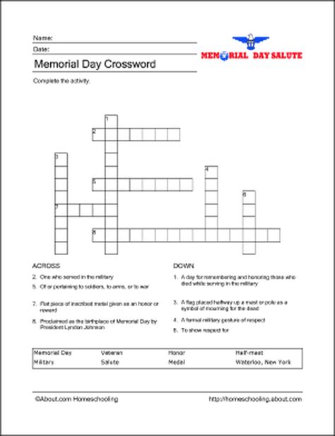 Learn About Memorial Day With Free Printables Memorial