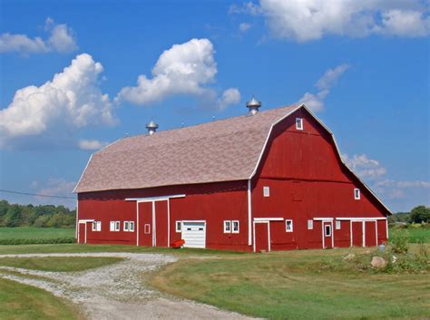 Classic Red Barn Flickr Photo Sharing