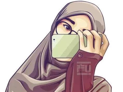 Foto Kartun Muslimah Tanpa Kata Kata Kumpulan Gambar Bagus