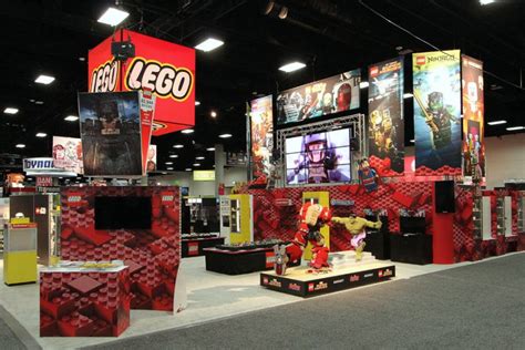 Legos Trade Show Exhibit Comic Con 2015 Creatacor