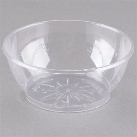 Choice Crystal 6 Oz Clear Plastic Bowl 240case