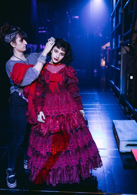 If you work on a farm and your job is to take care of the chickens i called delia mom once, and she's my fiance. Go Backstage at Beetlejuice with These Exclusive Photos in ...
