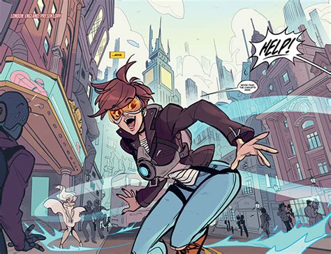 Overwatch Tracer London Calling 1 Babs Tarr Variant Cover