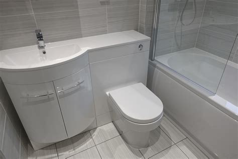 A combination vanity unit creates a flawless, uniform look, adding elegance and sophistication to any bathroom. Bathroom renovated in Priory Rd Kenilworth