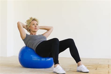 Easy Exercise Ball Workout For Beginners