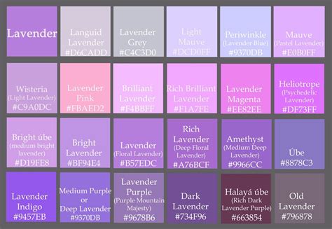 Nordljus May Purple Color Names Purple Color Palettes Pantone
