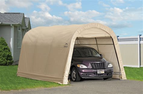 Shelterlogic Autoshelter Roundtop 1015 Portable Garage 10 Ft X 15