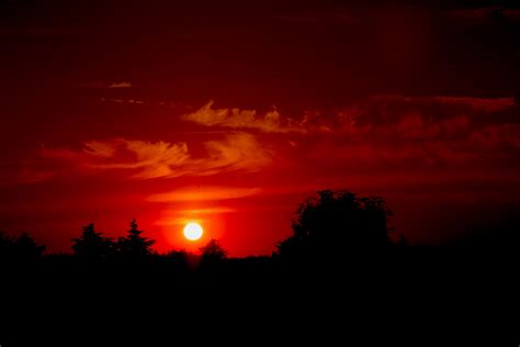 Beautiful! | Red sunset, Sunset, Nature