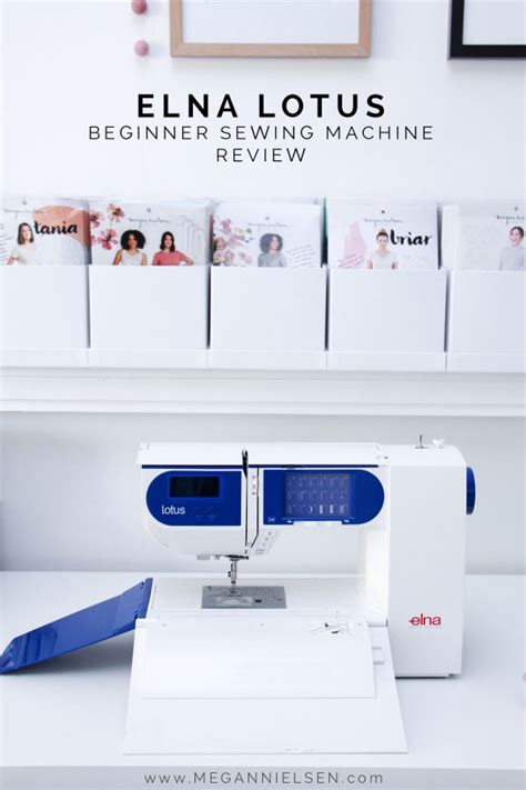 Elna Lotus Beginner Sewing Machine Review Megan Nielsen Patterns Blog