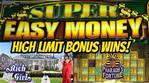 Used to indicate that something acquired without effort or difficulty may be lost or spent casually and without regret. SUPER EASY MONEY & HIGH LIMIT SLOT GAMES - YouTube