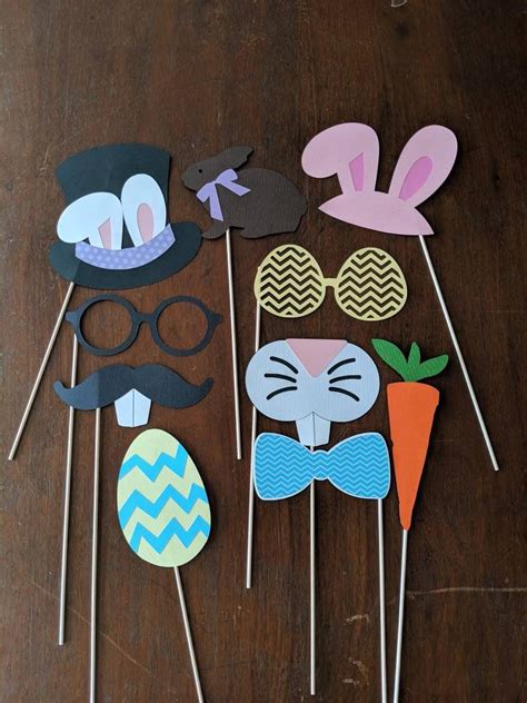 Easter Photo Booth Props Etsyme2xhiexd Photoboothprops