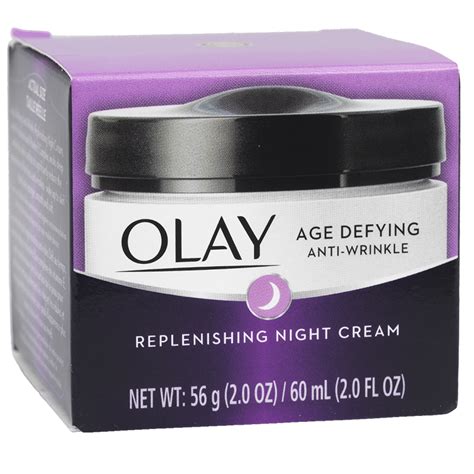 Olay Age Defying Anti Wrinkle Replenishing Night Cream 60ml London