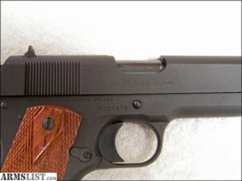 Armslist For Sale Colt 45 Semi Auto Pistol Series 80 1991