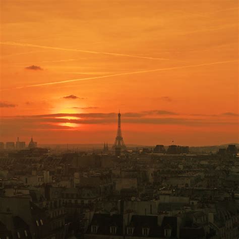 Paris Sunset Peter Funnell Flickr