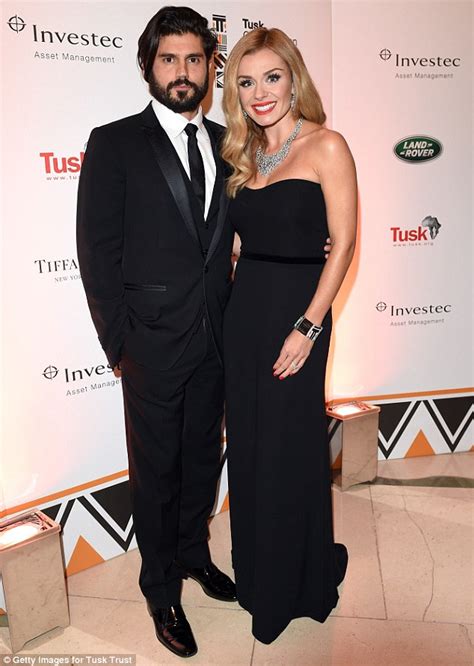 katherine jenkins attends tusk conservation awards with new husband andrew levitas daily mail