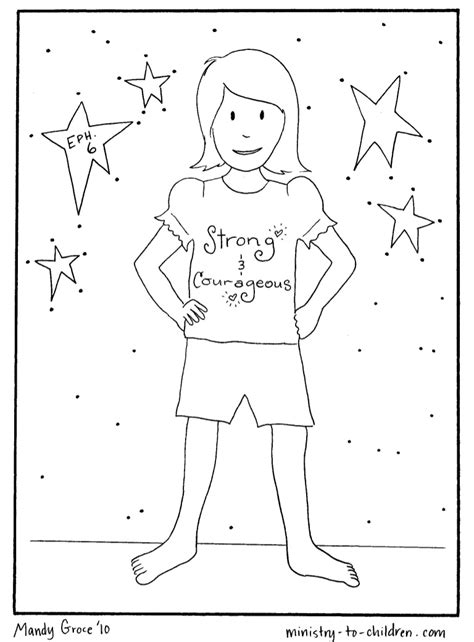A bible coloring page illustrating that god so loved the world that he gave his one and only son, that whoever believes in him shall not perish but have eternal life. Vbs coloring pages armor of-god-2