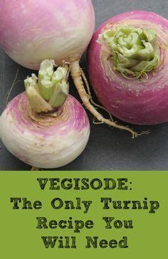 Vegisode Purple Top Turnip Storage And Braised Turnips Recipe