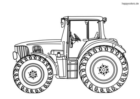 Traktor Zeichnungen Zum Ausmalen