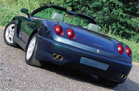 It is an aftermarket conversion done on a 456gta once belonging to shaquille o'neal. COACHBUILD.COM - Pininfarina Ferrari 456 GT Venice Convertible
