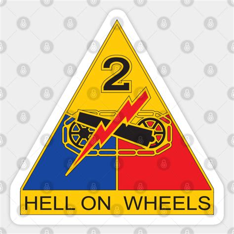 Us Army 2nd Armored Division 2nd Armored Division Sticker Teepublic