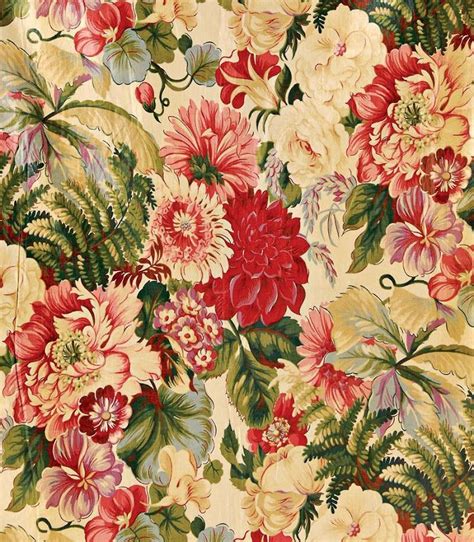 Image Result For Floral Design Chintz Fabric English Cottage Decor