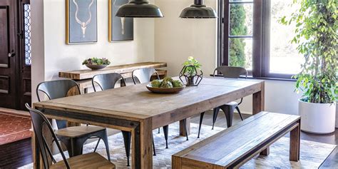 Industrial Dining Room With Amos Extension Dining Table