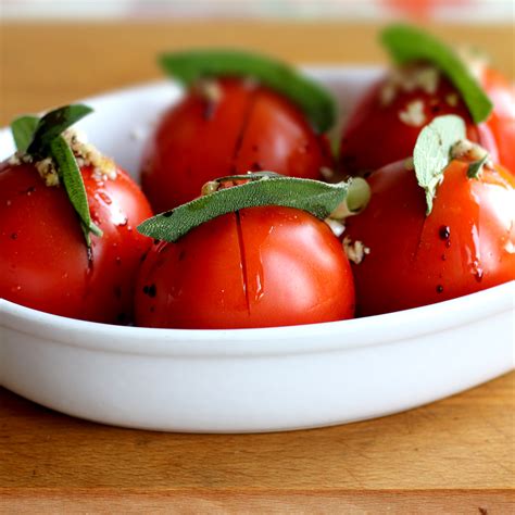Balsamico Tomaten aus dem Backofen Koch für 2