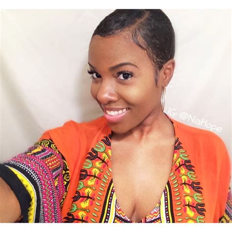 Check out these dope ways to wear black curly hair and try out one of these cuts and styles. Slicked Down TWA @NiaHope | Twa hairstyles, Short natural ...
