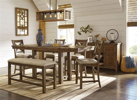 ashley furniture counter height dining room sets Lacey counter height dinette set by ashley furniture