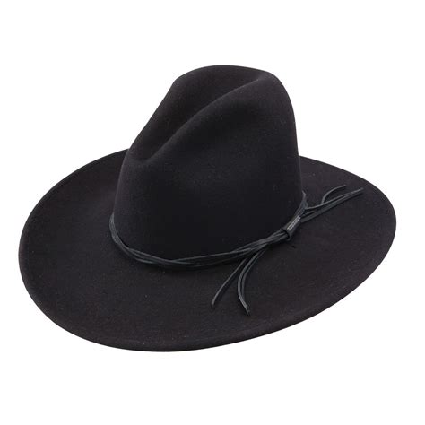 Stetson Crushable Wool Hat Gus Black Billys Western Wear