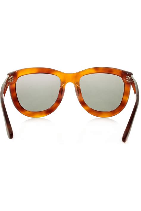 The Row Curved Frame Sunglasses Sunglass Frames Sunglasses Square Sunglass