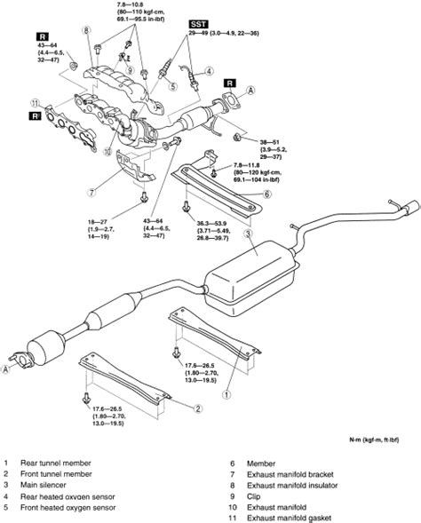 2004 Mazda 6 Catalytic Converter Location Mazda Cars