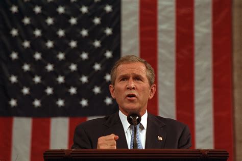 911 President George W Bush Addresses Joint Session Of Congress