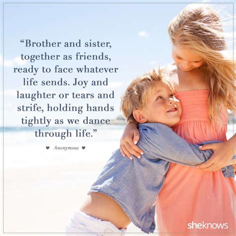 beautiful quotes for brother and sister shortquotes cc
