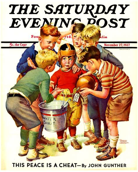 Solve The Saturday Evening Post Nov 1937 Cover By Frances Tipton