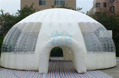 Blue Springs Manufacture Customized Inflatable Igloo Tent For Rental