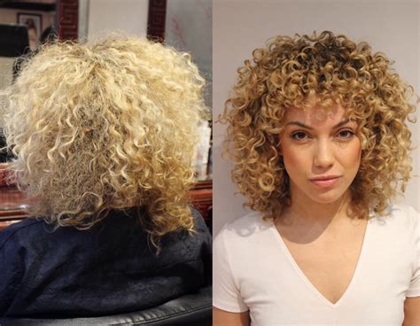 In a deva cut, those straighter areas can be 'raised', aka cut shorter, to match the length in curlier sections. What is a "Deva Cut"? - Is it REALLY the Best Cut for Curly Hair?