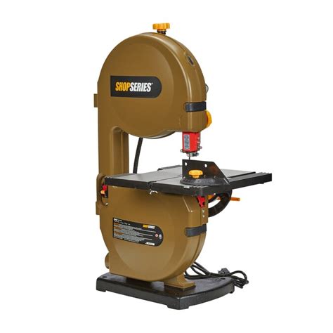Shop Series By Rockwell 9 In 25 Amp Stationary Band Saw In The