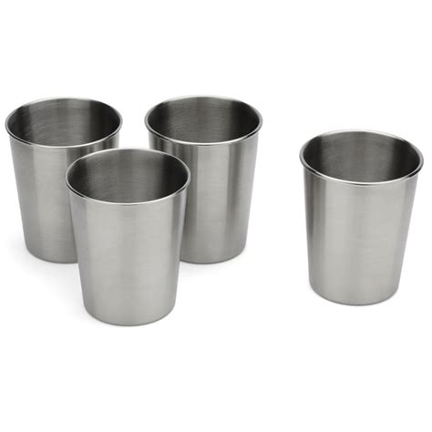Stainless Steel Toddler Cups Set Of 4