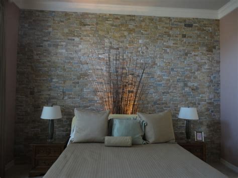 Mosaictile Wall Modern Bedroom Houston By Katy