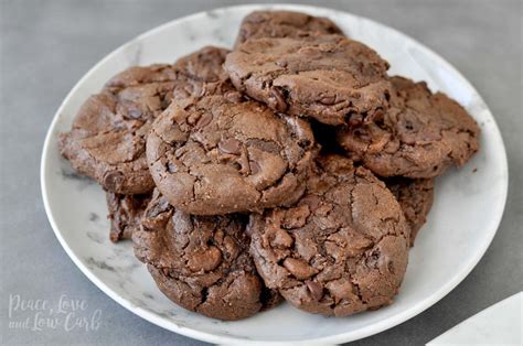 Best chocolate fudge chip cookies. Keto Flourless Chewy Double Chocolate Chip Cookies