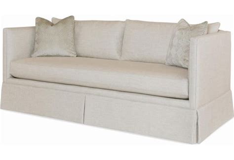 Century Studio Essentials Upholstery Esn204 2sk Rene Skirted Sofa