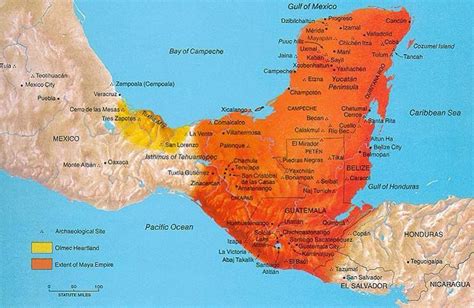 Cultura Maya Mapa Geno