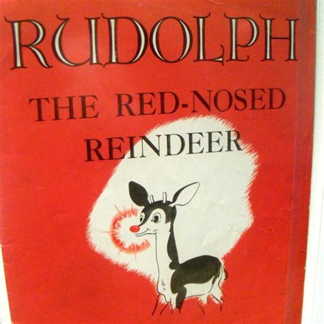 Rudolph The Red Nosed Reindeer1939 From Our 2010 Trip To Flickr