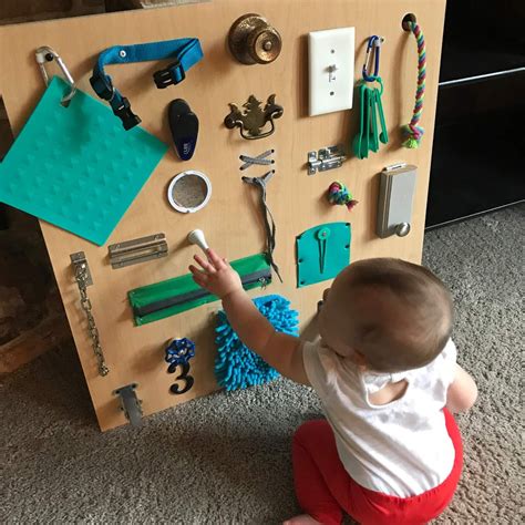 Build A Toddler Busy Board With Items You Already Have Busy Boards