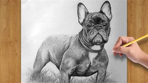 This one is designed to be super simple so it's easy both for kids and grown ups who want to draw a an adorable cartoon style dog. Pin by Sue Davies on Tutorials - How to draw in 2020 | French bulldog, Drawings, Dog hair
