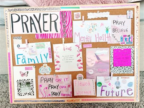 Prayer Board Prayer Board Prayer Vision Board Prayers