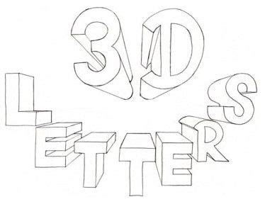Maybe you would like to learn more about one of these? 3D graffiti letters (2) | Point perspective, Doodle ...