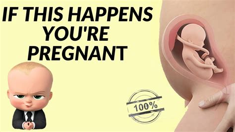 17 Early Pregnancy Symptoms Before Missed Period Youtube