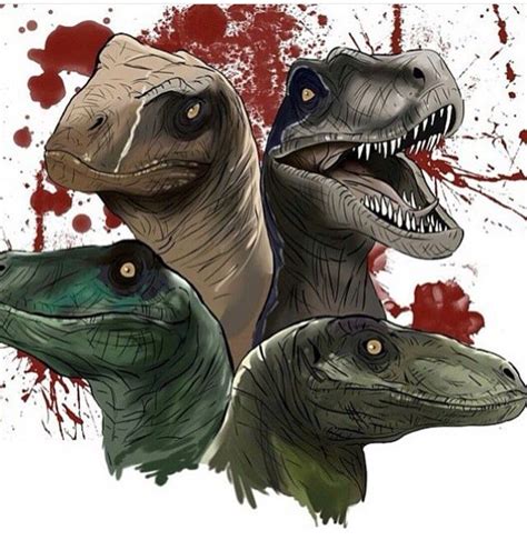 Jw Raptor Squad Jurassic World In 2019 Jurassic Park World